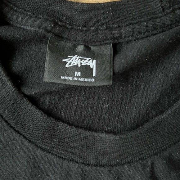 Stussy Colour Squares Tee, Black - Picture 6 of 6